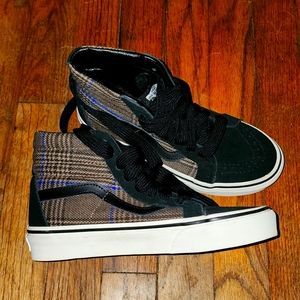 VANS SK8 Hi Reissue Design Assembly Glen Plaid Marsh shoes